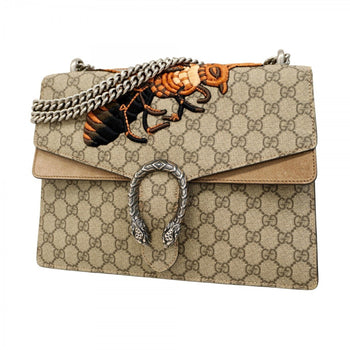 Gucci Gg Supreme Dionysus Shoulder Bag 400235 Brown