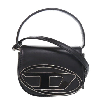 Diesel 1Dr Xs Wonder X08709 Pr818 Leather Black Shoulder Bag 0644 Diesel