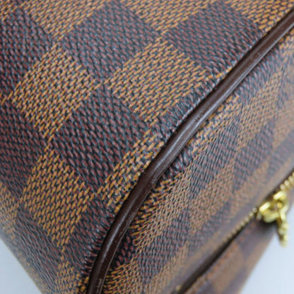 Louis Vuitton Rivera Mm Handbag N41434 Damier Ebene Brown