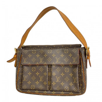 Louis Vuitton Monogram Viva Cite Gm Shoulder Bag M51163 Brown