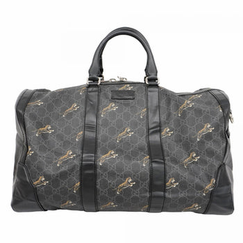 Gucci Gg Supreme Boston Bag 474131 Black