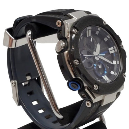 G-Shock Casio Gst-B100Xa-1A G-Steel Watch With Carbon Bezel