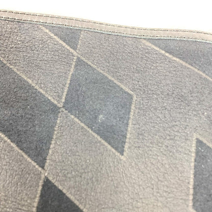 Hermes Leather Fur Shawl Stole Scarf