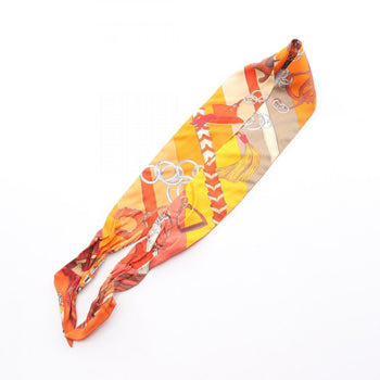 Hermes Herms Twilly Brides Et Gris Silk Scarf For Women