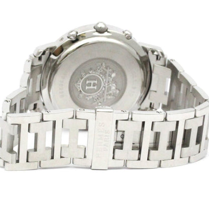 Hermes Clipper Chronograph Steel Quartz