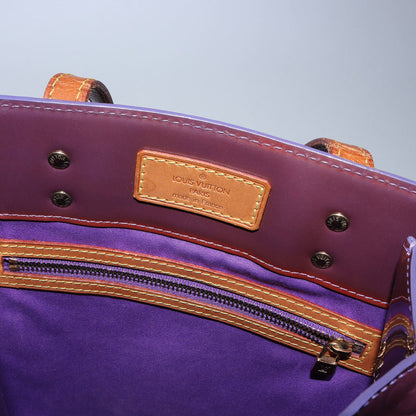 Louis Vuitton Monogram Vernis Reed Mm Tote Bag