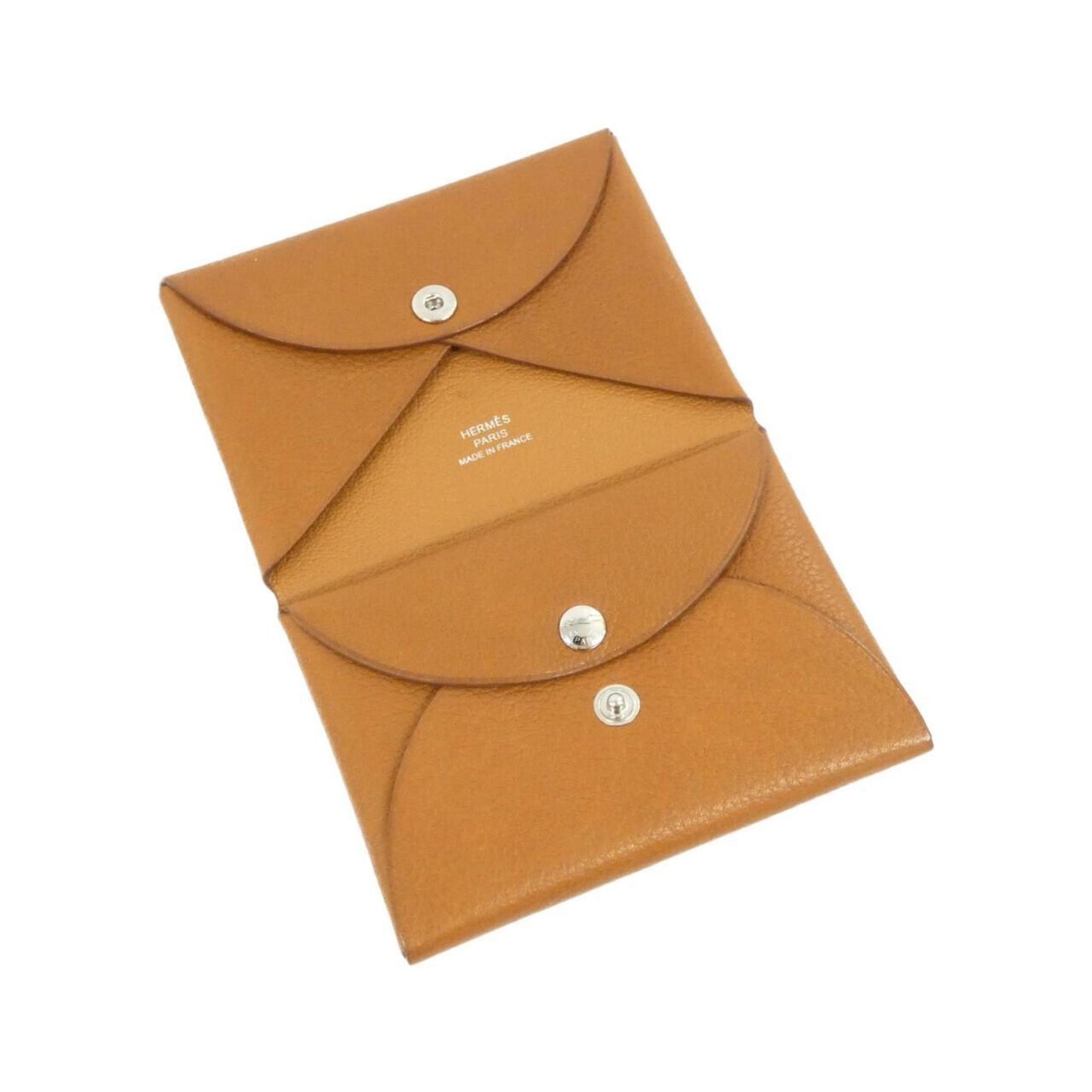 Hermes Herms Calvi Duo 084692Ck Wallet/Coin Case