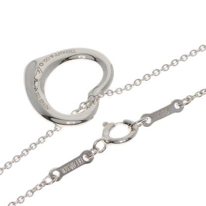 Tiffany & Co. Open Heart Necklace In Silver