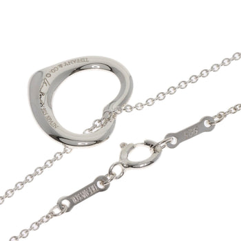 Tiffany & Co. Open Heart Necklace In Silver