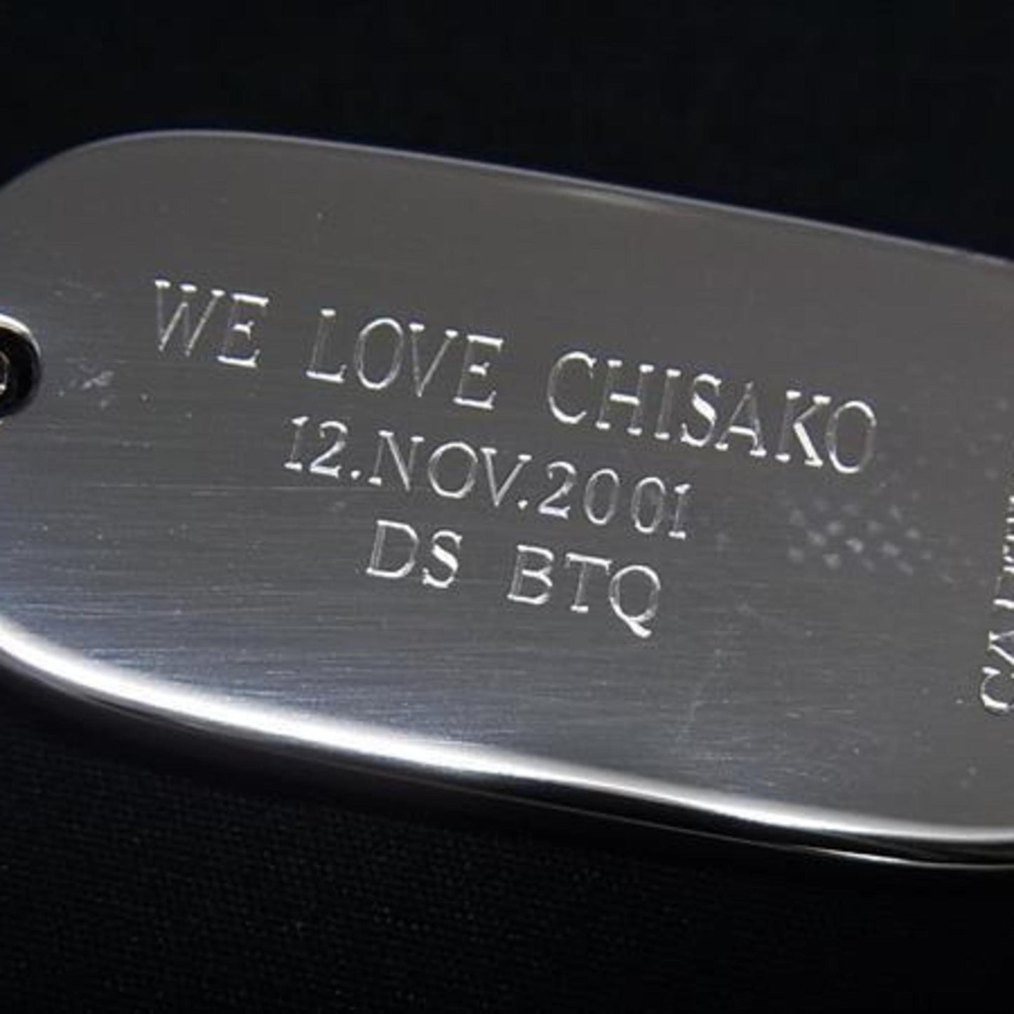 Cartier Silver Metal Keychain