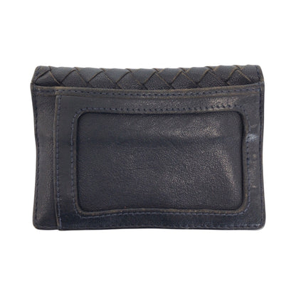 Bottega Veneta Intrecciato Leather Card Case/Pass Case