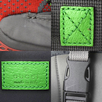 Gucci Men'S Small Backpack Gg Nylon Belt Bag In Gray