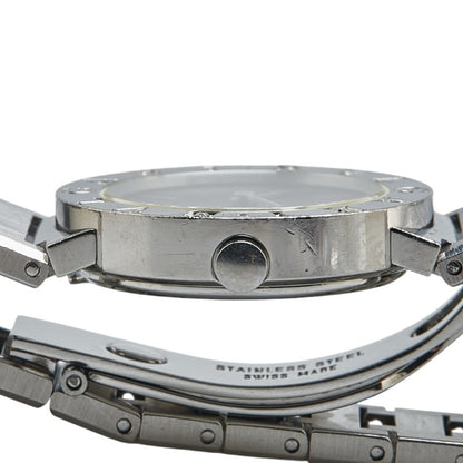 Bvlgari Watch Bb26Ss Quartz Black Dial Stainless Steel