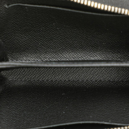 Louis Vuitton Taiga Zippy Coin Purse Case M32832 Ardoise Black Leather