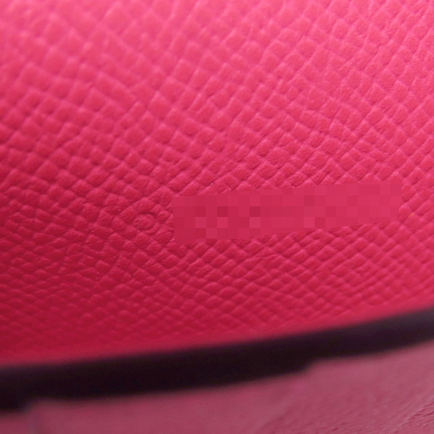 Hermes Herms Kelly Wallet Compact Rose Extreme Silver Hardware Bifold Epson