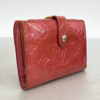 Louis Vuitton Vernis Porte Monnaie Viennois Wallet M9141F Framboise