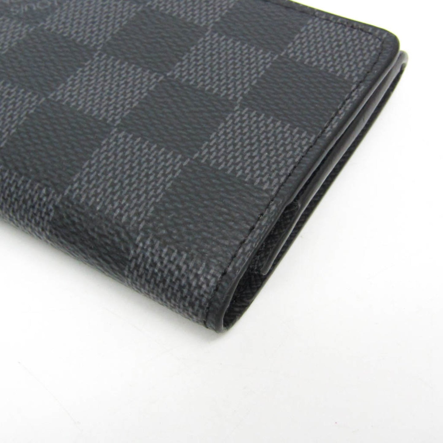 Louis Vuitton Envelope Business Card Holder N63338 Damier Graphite Business Card Case Black