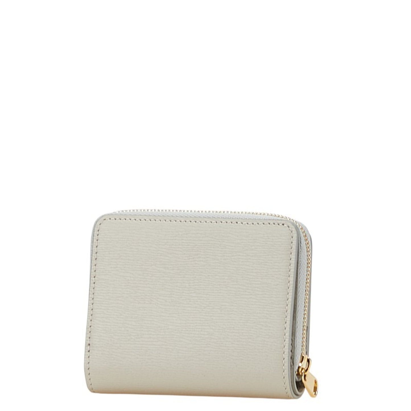 Gucci Script Mini Bifold Wallet 772639 Gray Leather