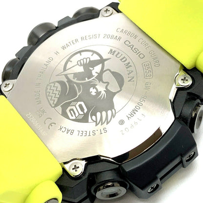 G-Shock Casio Watch Gw-9500Mry-1A9 Mudman Rescue Yellow Radio Solar Triple Sensor Direction