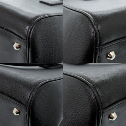 Burberry Nova Check Leather Black Handbag 0667 Burberry