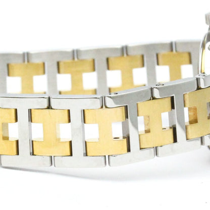 Hermes Clipper Gold Plated Stainless Steel Quartz