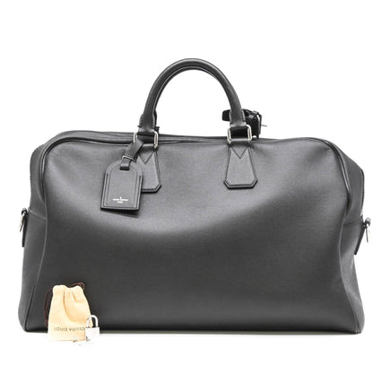 Louis Vuitton Neo Kendall Taiga Boston Bag In Black Leather
