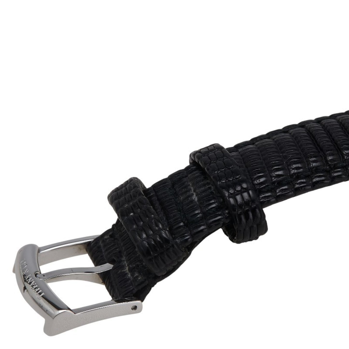 Tiffany & Co. Atlas Quartz Watch With Silver Dial