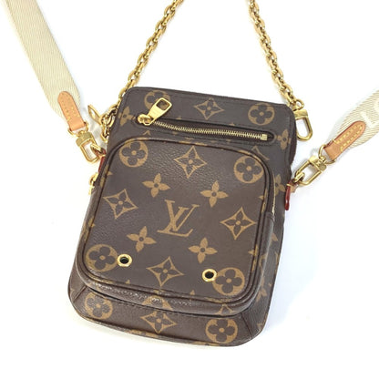 Louis Vuitton M80746 Monogram Utility Crossbody Pochette Chain Bag Handbag Shoulder Canvas