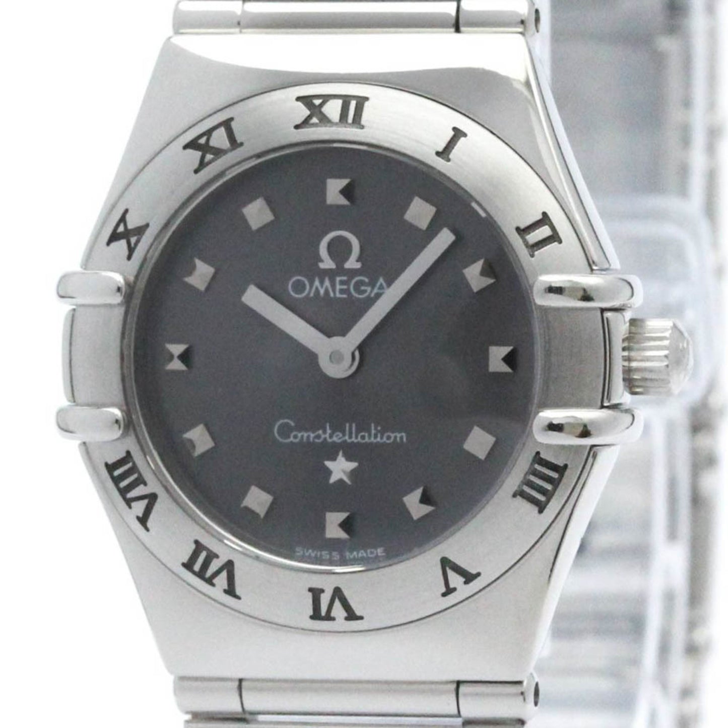 Polished Omega Constellation My Choice Quartz