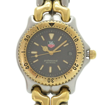 Tag Heuer Sel Professional S95.206 Stainless Steel Grey Quartz Watch 0179Tag Heuer