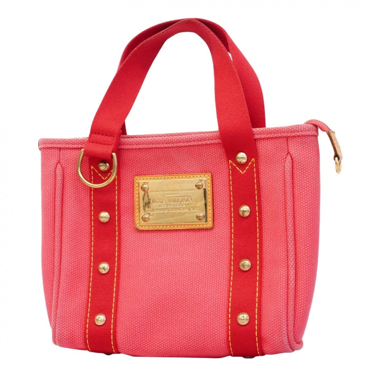 Louis Vuitton Antigua Cabas Pm Handbag M40088 Rose