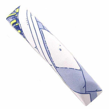 Hermes Hermes Barrette Eclipse Legend Of The Horse Hair Accessory Silk Multicolor