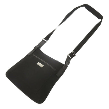 Gucci 122793 Canvas Leather Black Shoulder Bag 0717Gucci