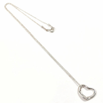 Tiffany & Co. Tiffany Heart Elsa Peretti Necklace In 925 Sterling Silver