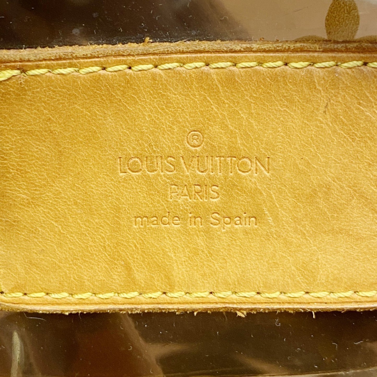 Louis Vuitton Monogram Vinyl Tote Bag