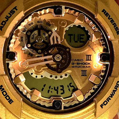 G-Shock Casio Ga-300Gd-9A Crazy Gold Analog-Digital Watch With Big Case