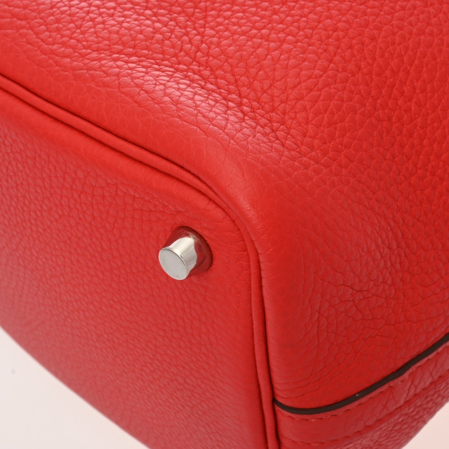Hermes Picotin Lock Pm Rouge Coupe D Stamp (Circa 2019)