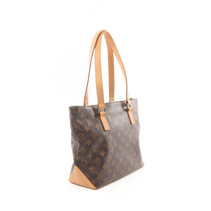 Louis Vuitton Cabas Piano Shoulder Bag Coated Canvas Leather Monogram