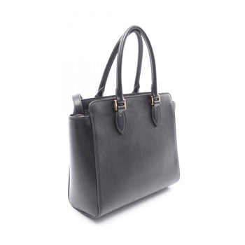 Prada Saffiano + Soft Calf Handbag In Saffiano Leather For Women