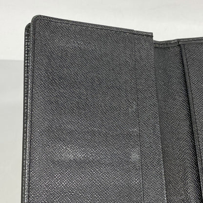 Louis Vuitton Epi Long Wallet Porte Carte Credit M63212 Noir