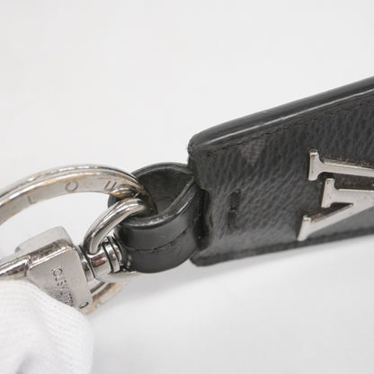 Louis Vuitton Monogram Eclipse Porte-Cls Cloche-Cls Keychain M63620 Black