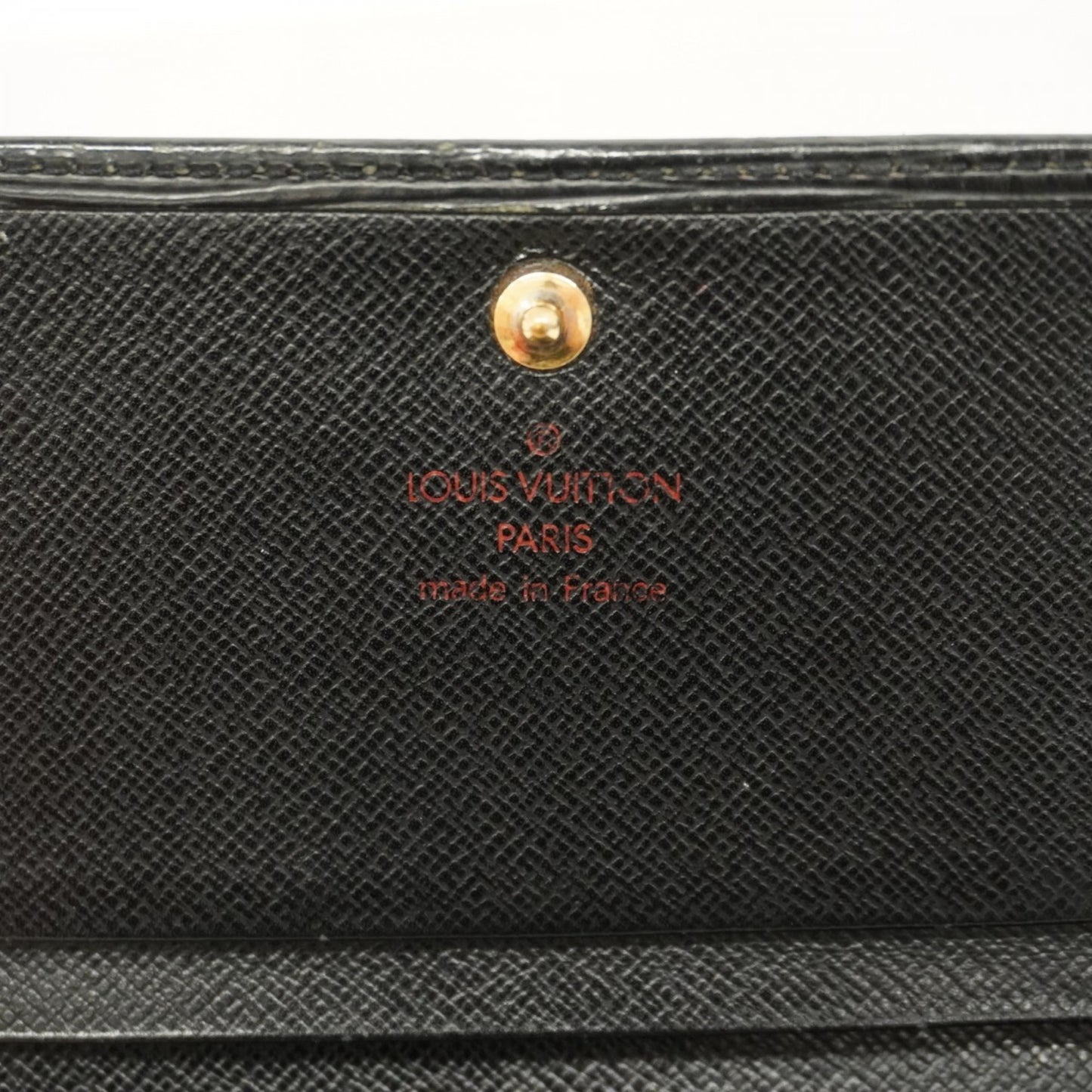 Louis Vuitton Epi Wallet Portefeuille Monnaie-Vieux-Tresor M63502 Noir
