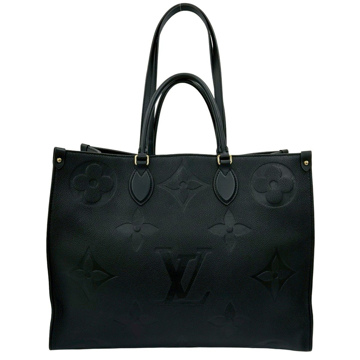 Louis Vuitton On The Go Gm Monogram Empreinte Leather Tote Bag
