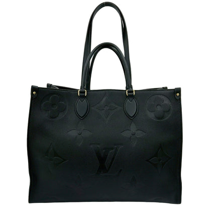 Louis Vuitton On The Go Gm Monogram Empreinte Leather Tote Bag