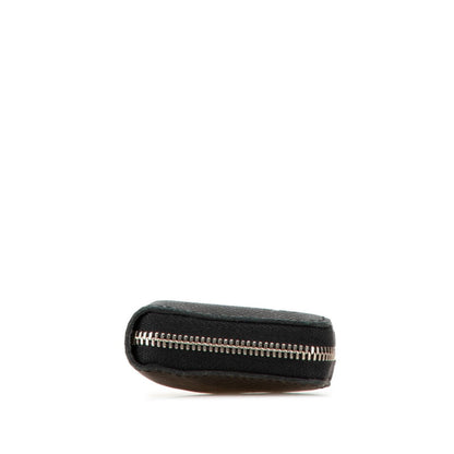 Louis Vuitton Taiga Zippy Coin Purse Case M32832 Ardoise Black Leather