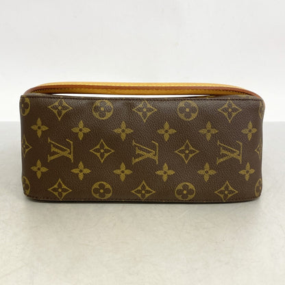 Louis Vuitton Monogram Looping Mm Shoulder Bag M51146 Brown