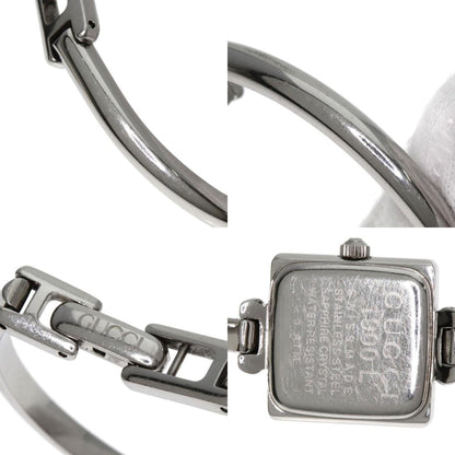 Gucci 1900L Square Face Bangle Watch In Stainless Steel/Ss