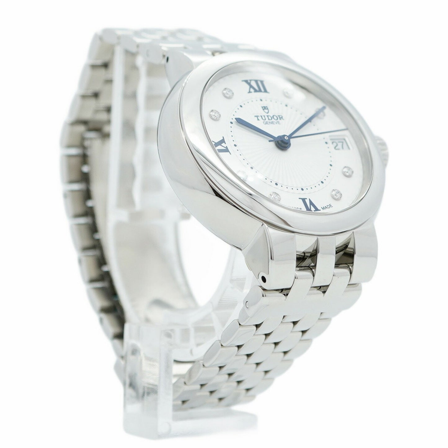 Tudor Cou De Rose 35800 White Dial