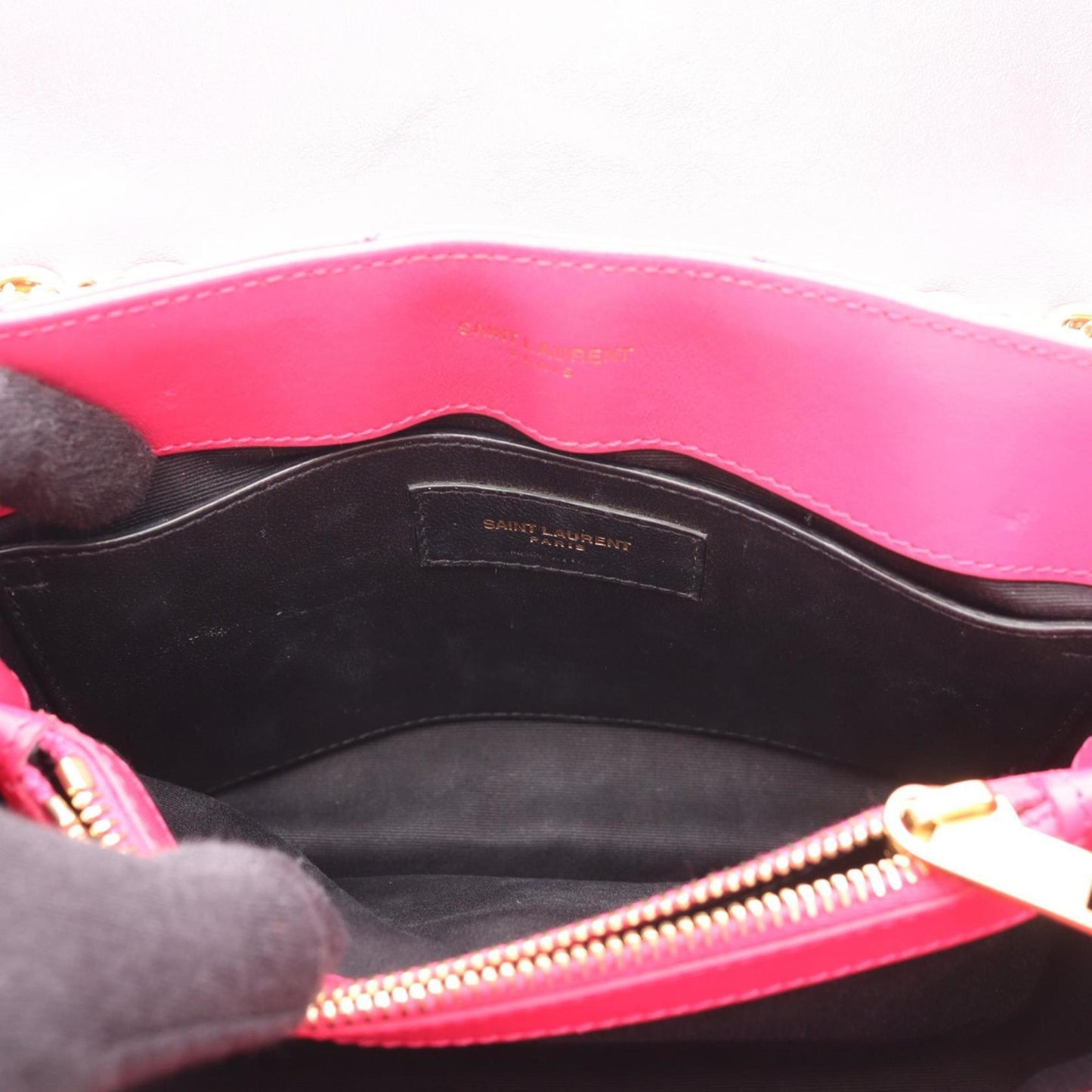 Yves Saint Laurent Saint Laurent Paris Lulu Small Shoulder Bag