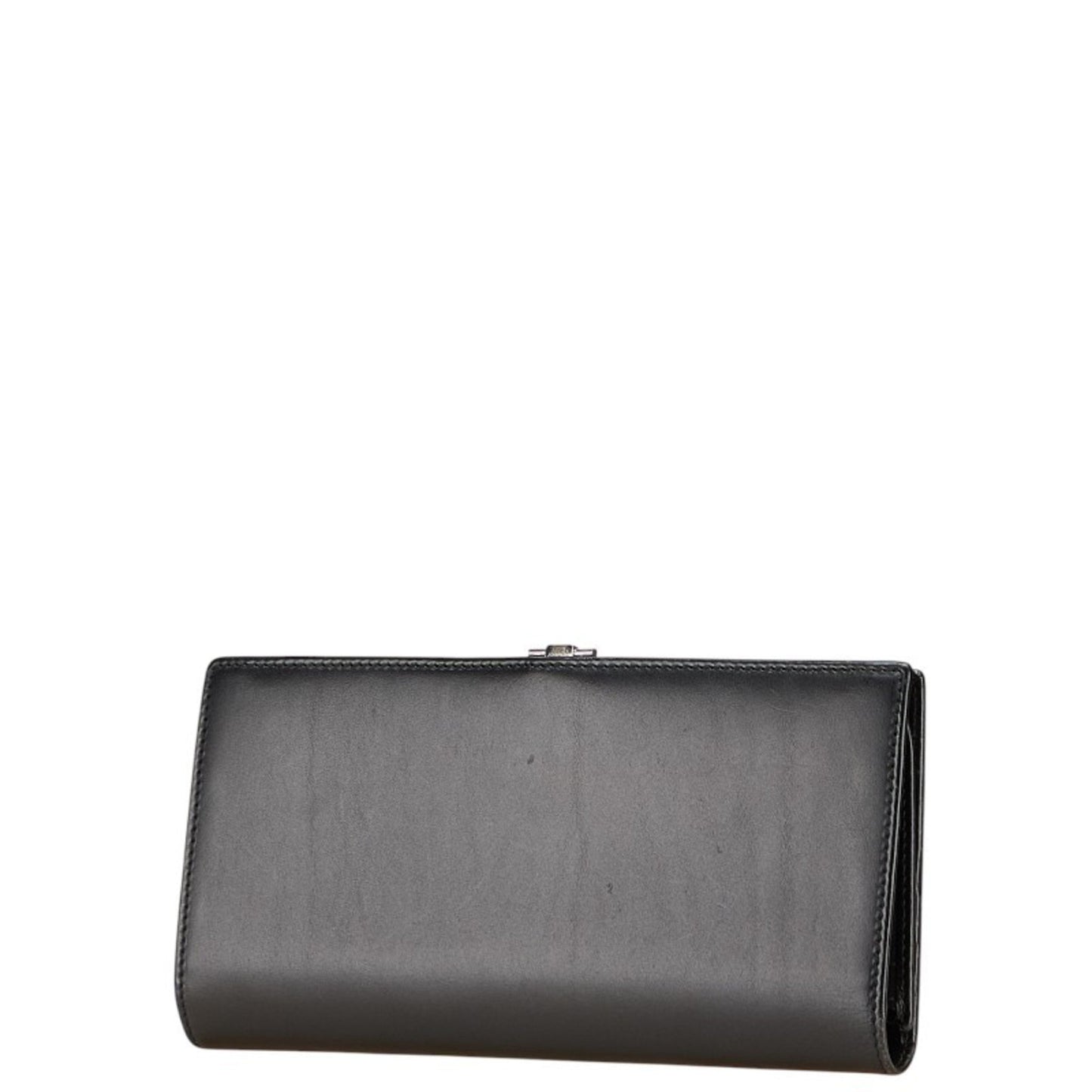 Gucci G Logo Long Wallet 035 2067 2098 Black Leather